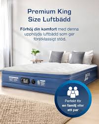 Active Era Premium King Size Luftmadrass med Avancerat Stödsystem