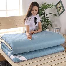 Vikbar Japansk Futon för Resor