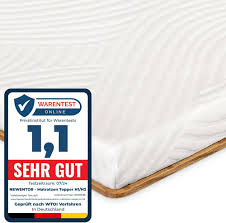 Newentor® Bäddmadrass 160x200 cm - 5 cm Fast 2-i-1